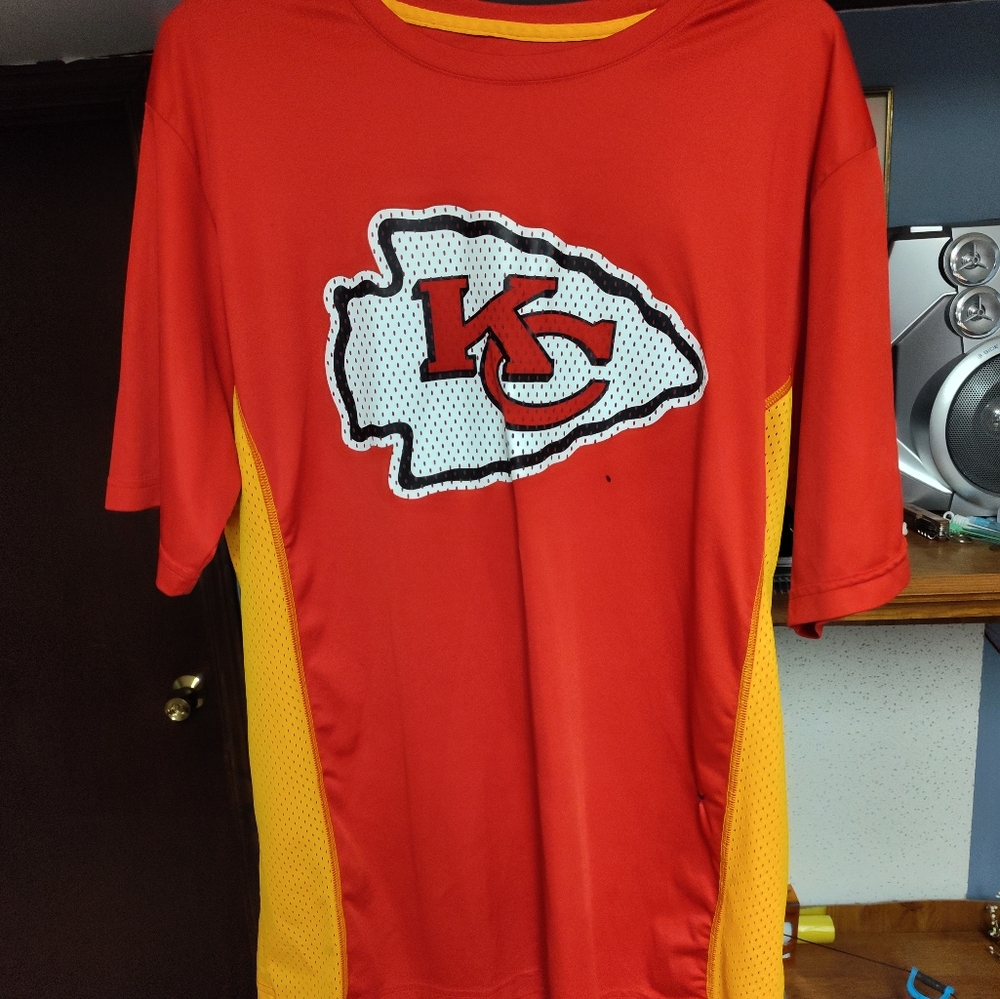 Red and Yellow Sports Jersey